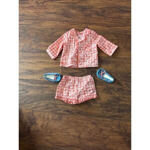 American Girl Tenney Grant Gingham Pajamas Set
